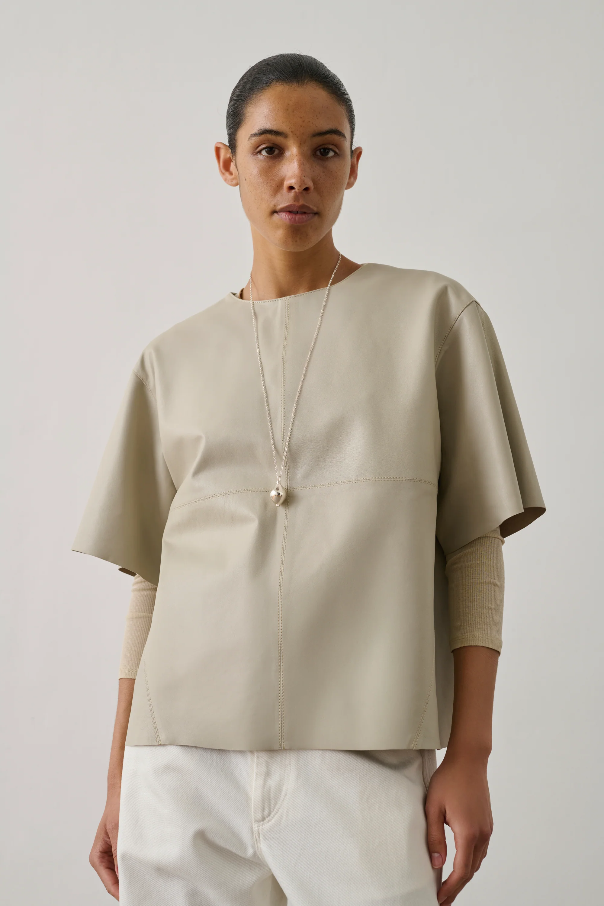 GREY FRIEDA BLOUSE - Image 3