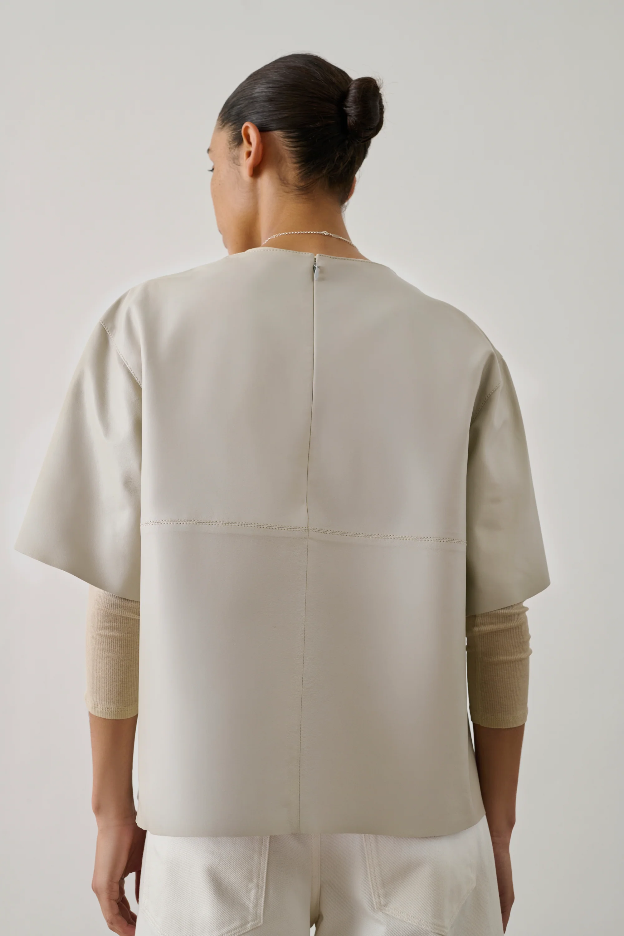 GREY FRIEDA BLOUSE - Image 4