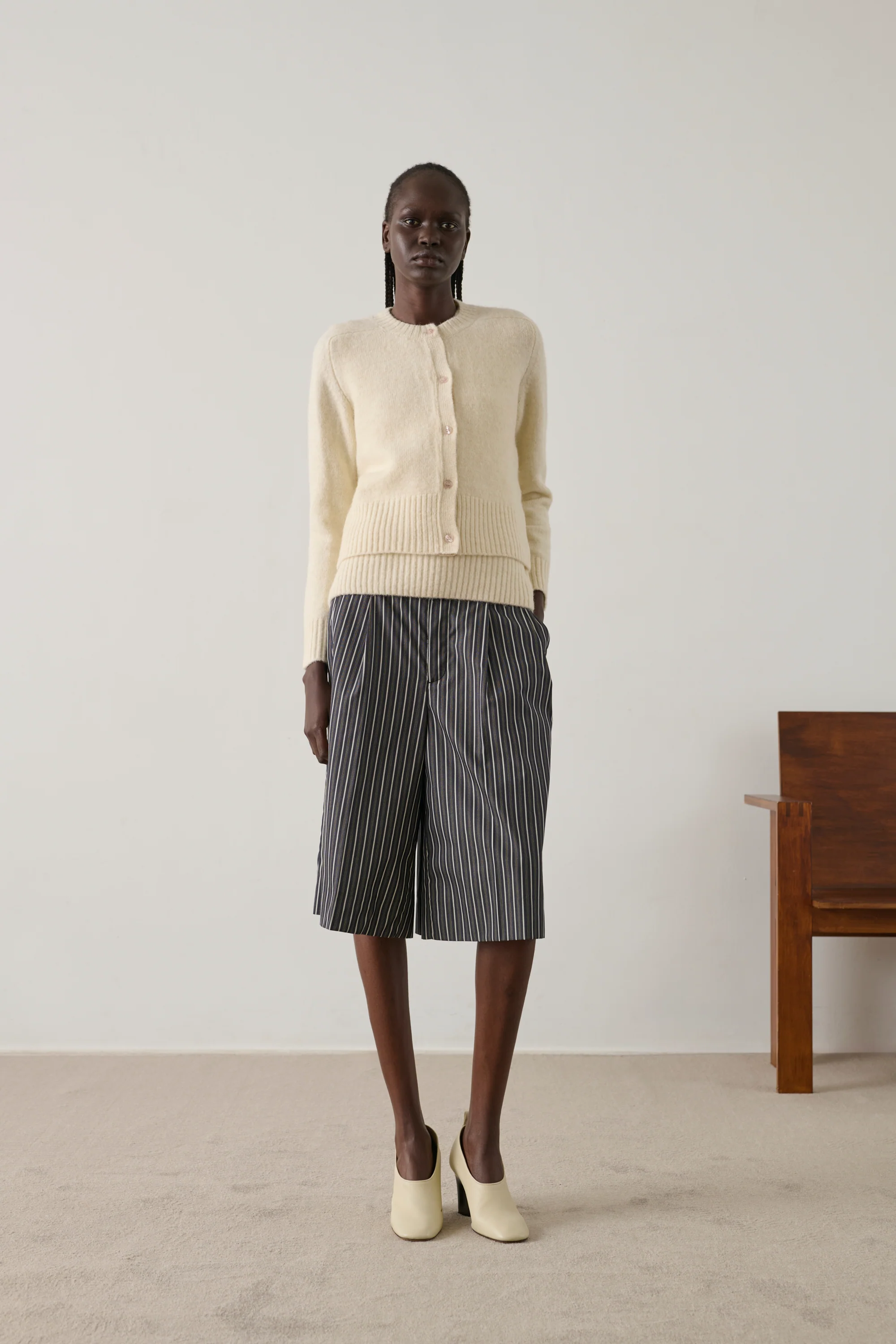LYNE OFF-WHITE SWEATER - Image 4