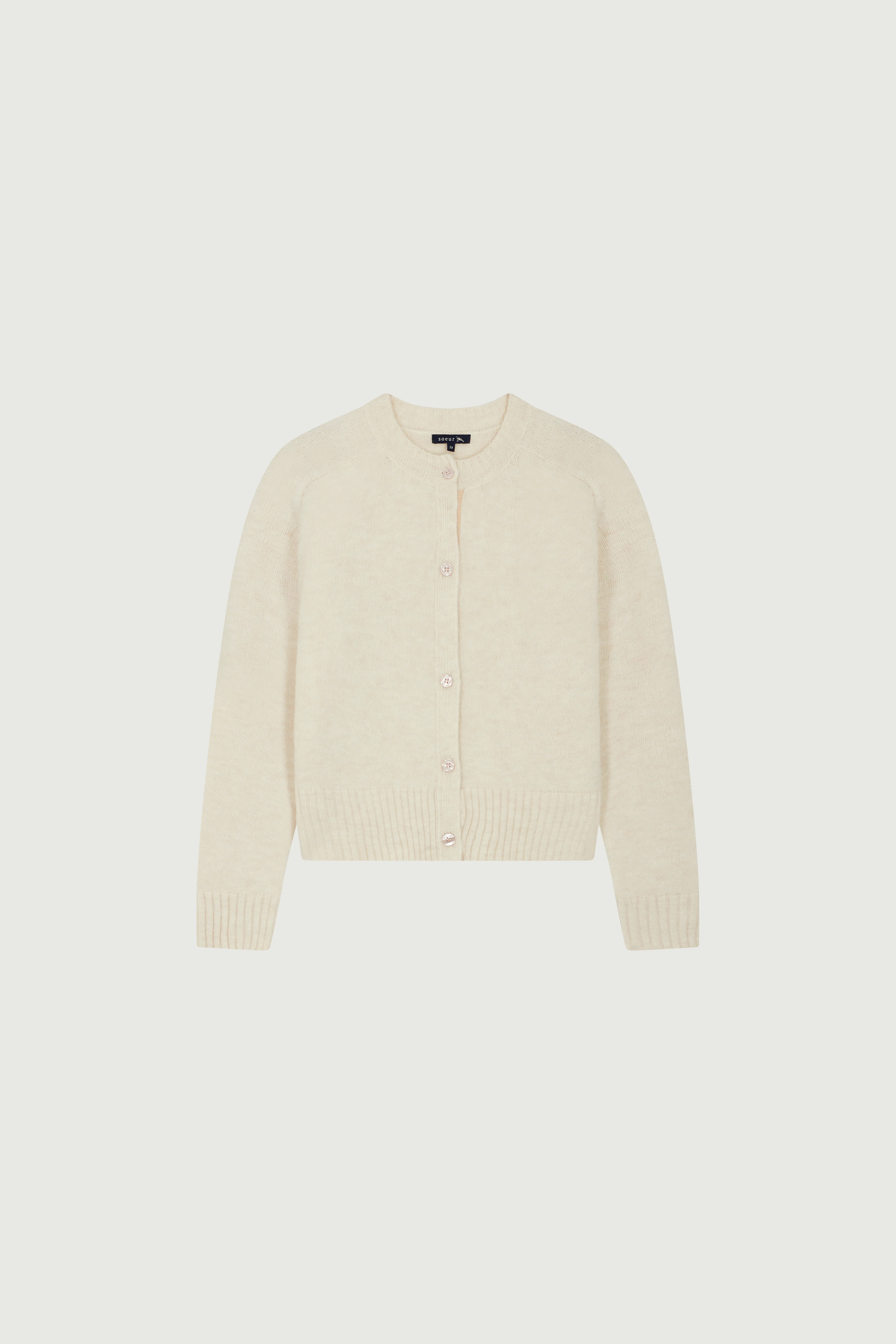 LYNE OFF-WHITE SWEATER - Image 5