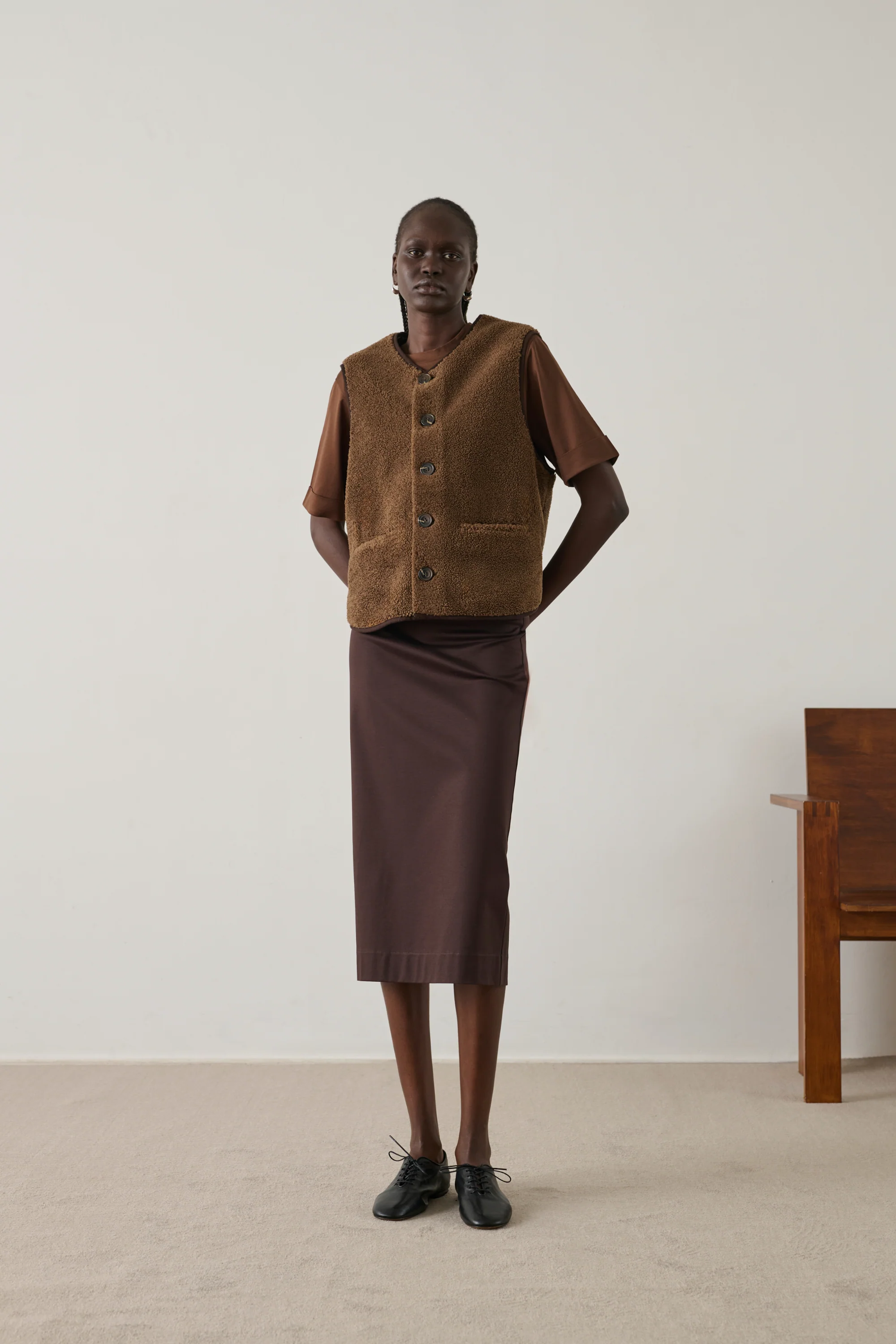 FUSIL BROWN JACKET - Image 4