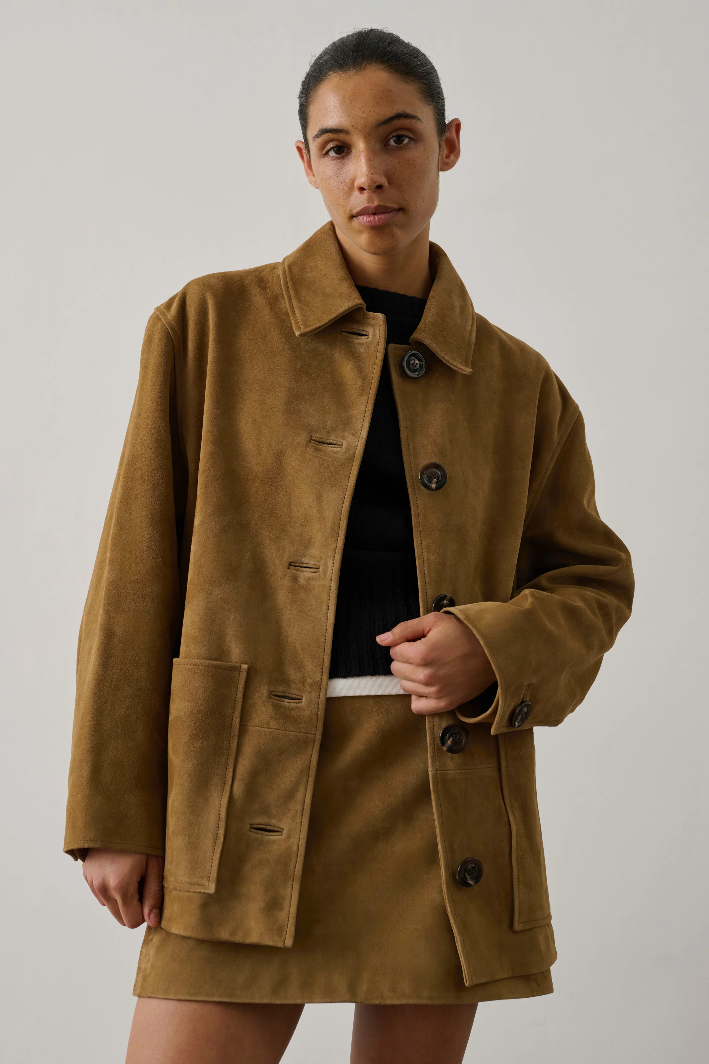 BROWN INNO MINI SKIRT - Image 4