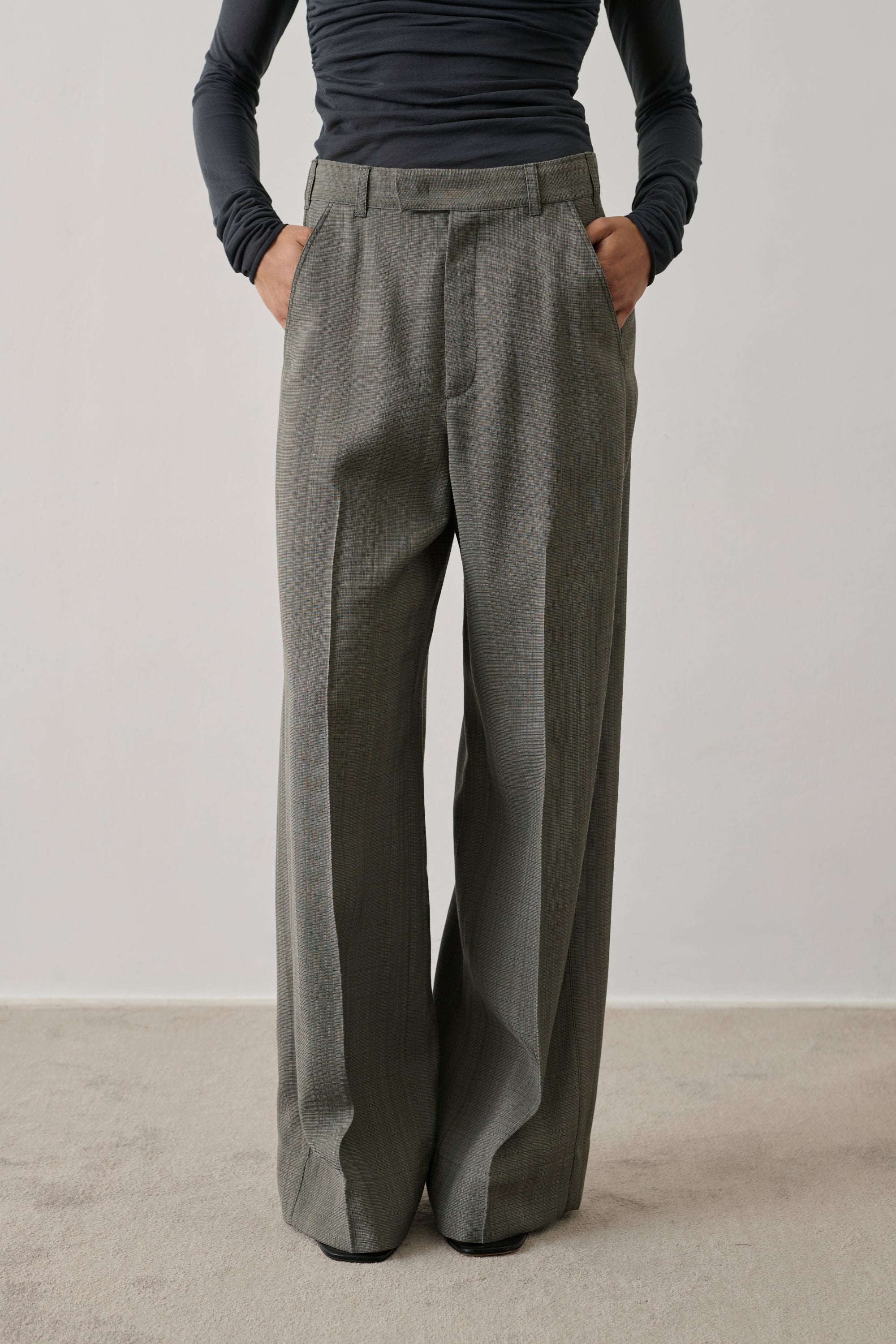 GREY HIPPOLYTE TROUSERS - Image 3
