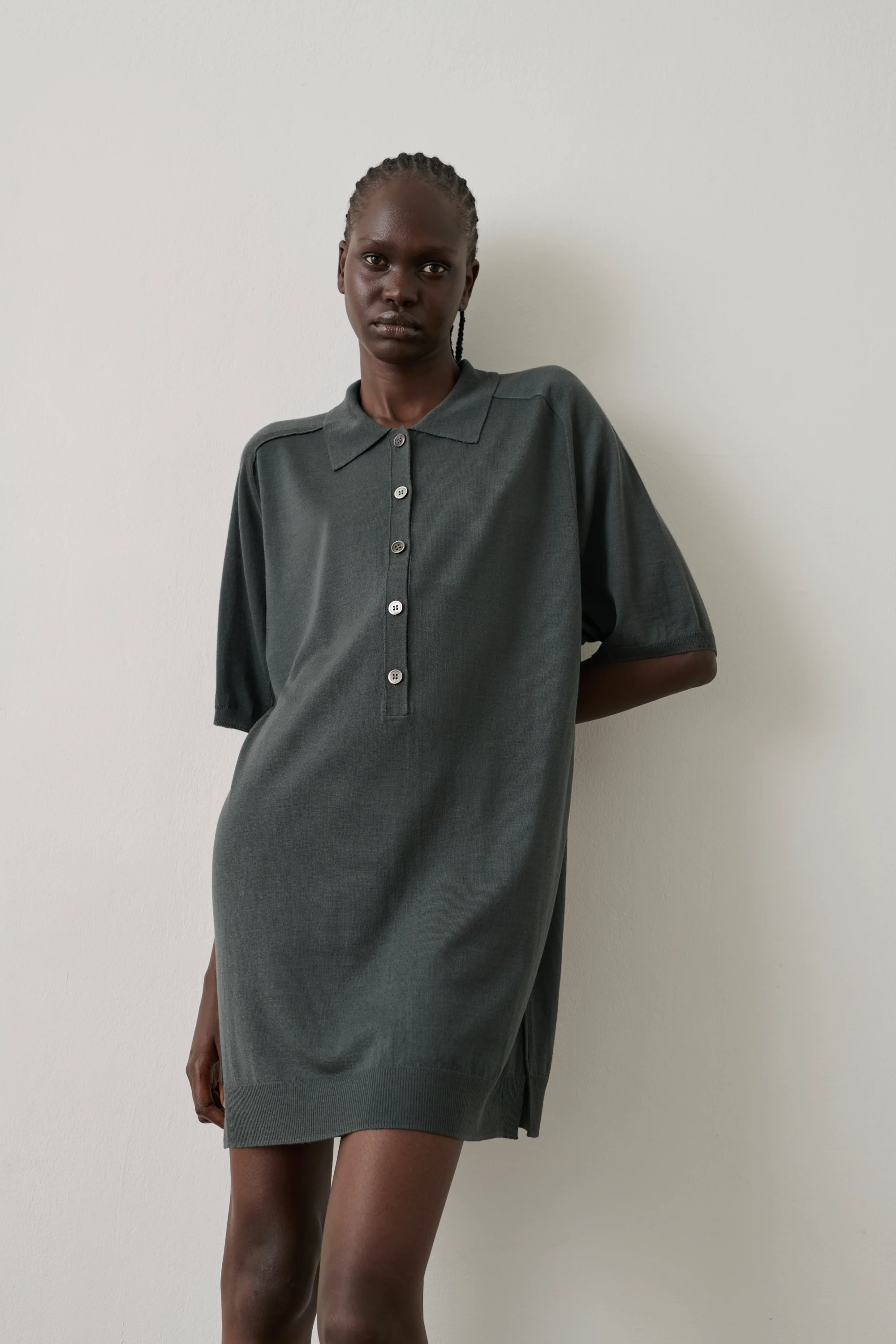 GREY HILDA DRESS - Image 3
