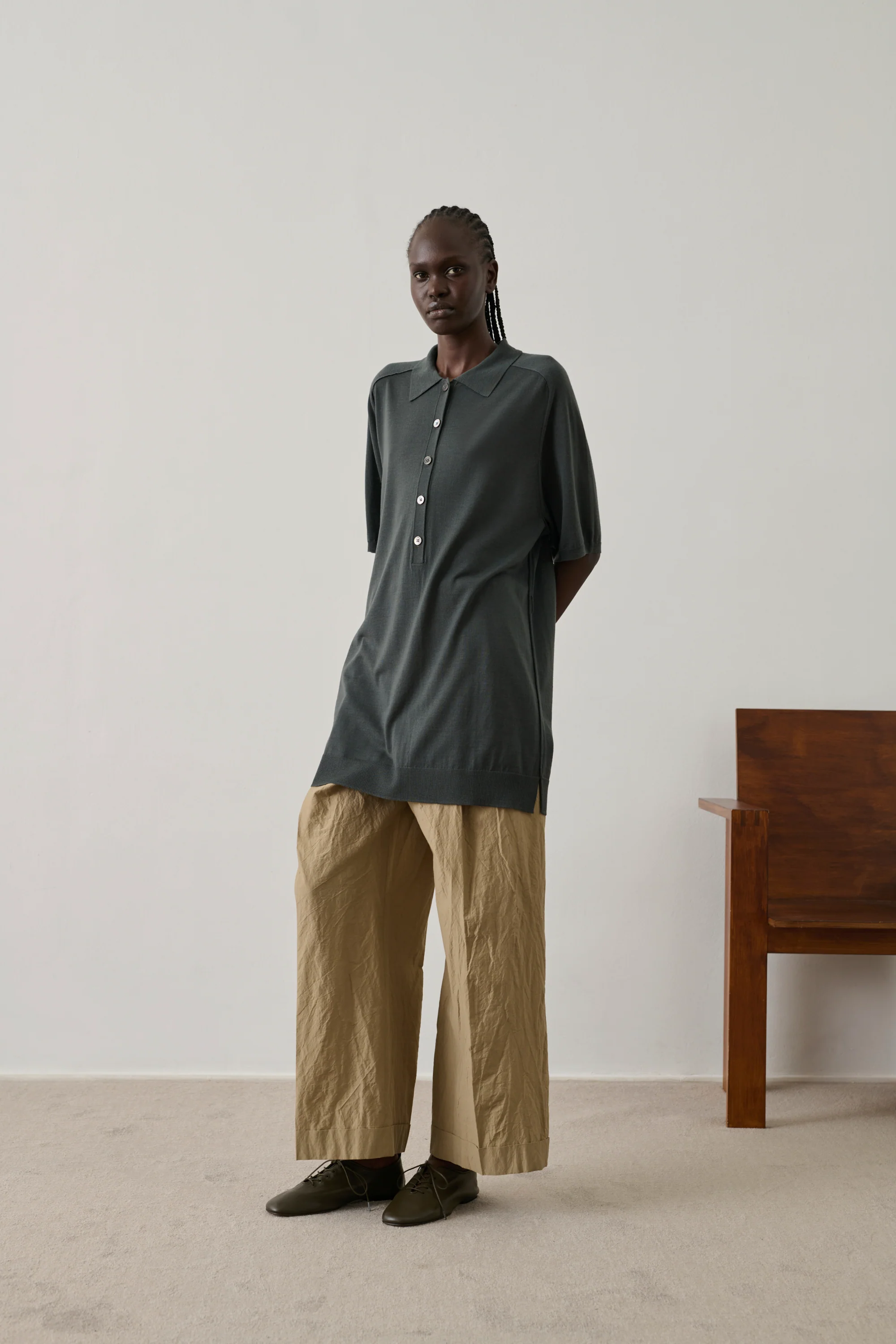 GREY HILDA DRESS - Image 4