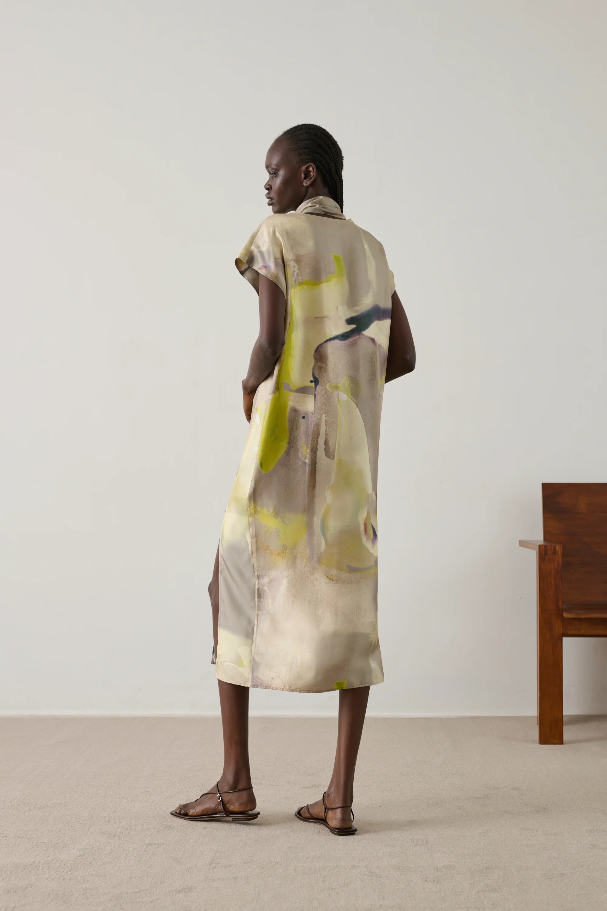 YELLOW IBERIS DRESS - Image 3
