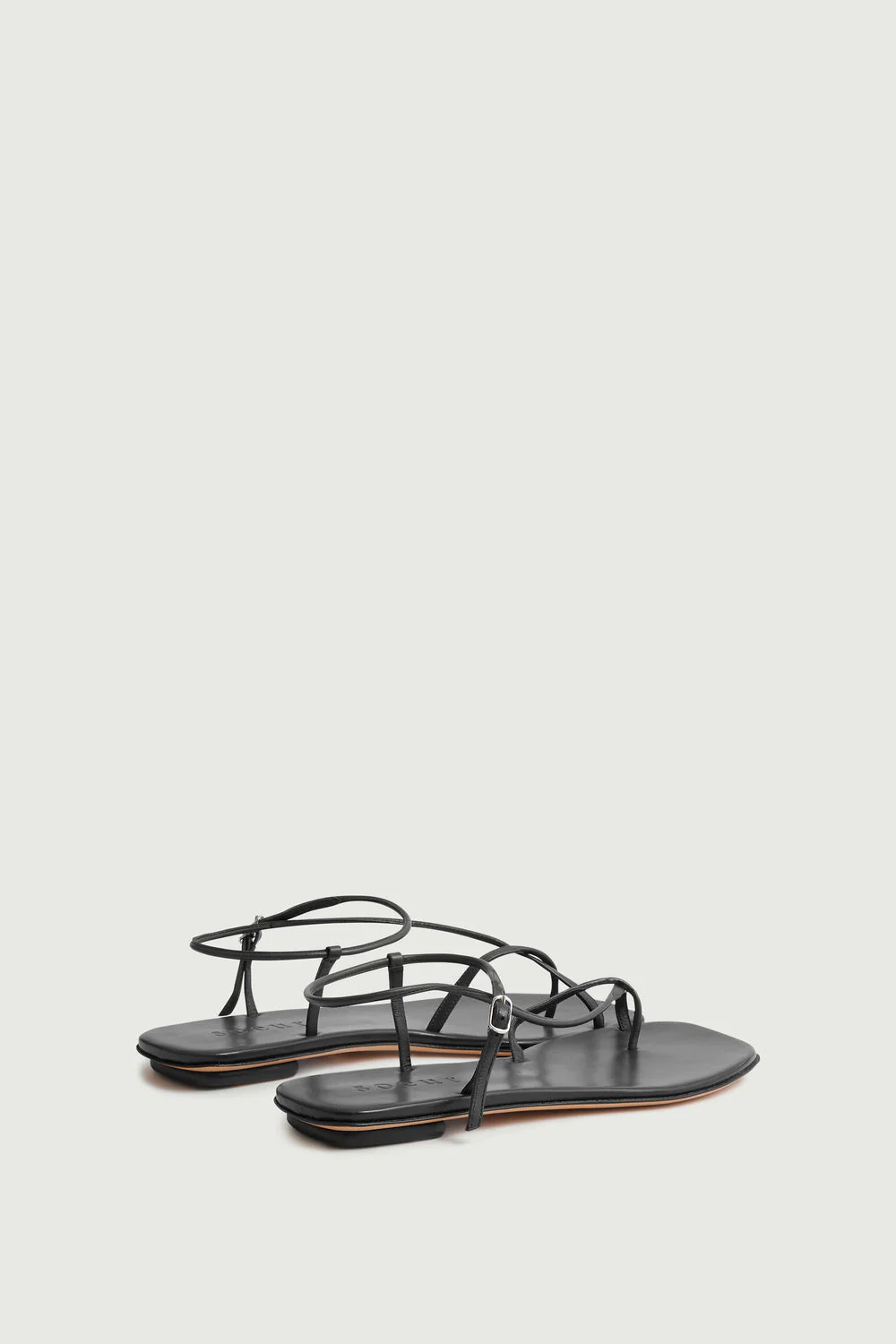 BLACK ROSALIE SANDALS - Image 3